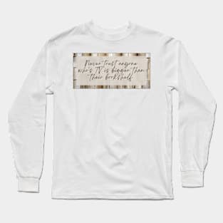 books/TV Long Sleeve T-Shirt